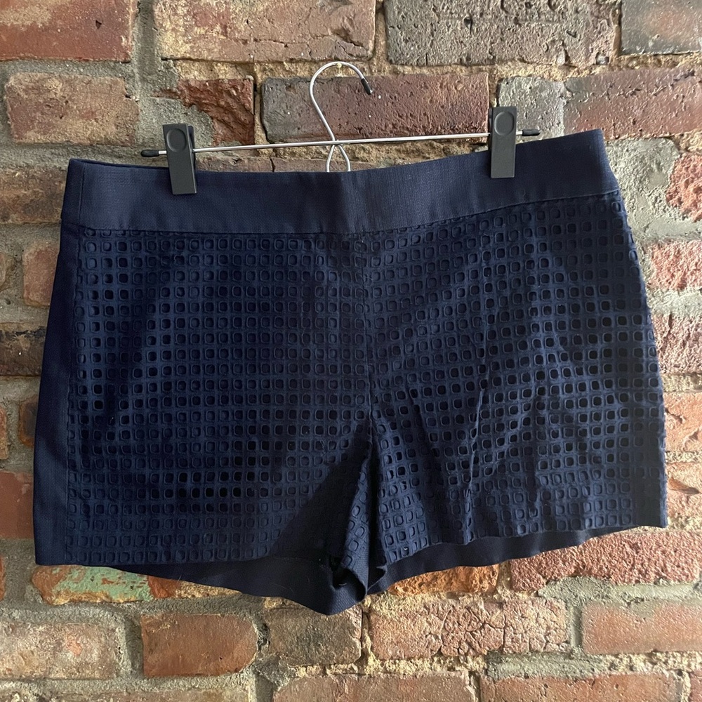 NWT J. Crew Factory Navy Shorts Size 12